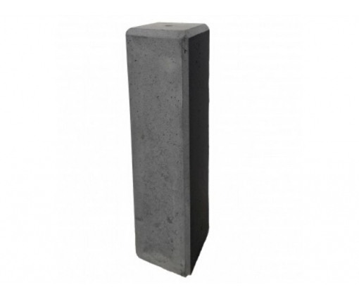 Betonpoer 12x12x50 cm antraciet