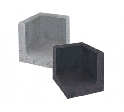 Keerwand hoek 50x50x100 cm