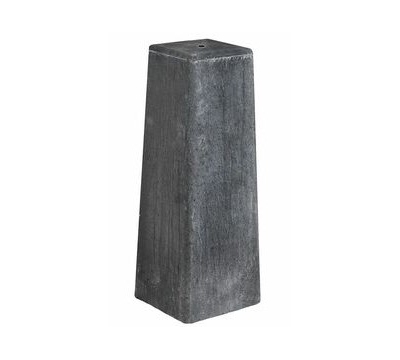 Pallet (24 stuks) Betonpoer 15x15x50cm antraciet