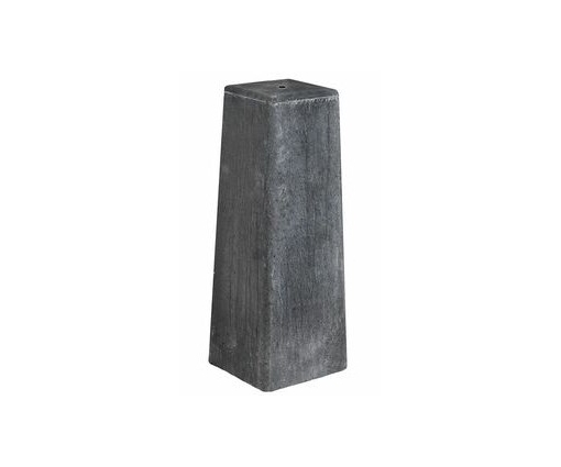 Pallet (24 stuks) Betonpoer 15x15x50cm antraciet