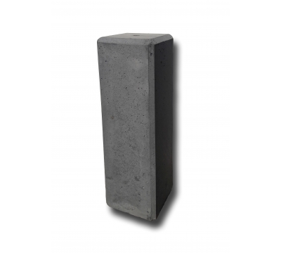 Betonnen sokkel 50cm hoog - 15x15cm - antraciet