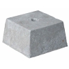 Betonpoer 30x30x20 cm met gat