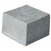 Betonpoer 30x30x20 cm met 10 gaten