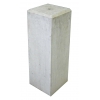 Betonpoer 17x17x50 cm met vellingkant